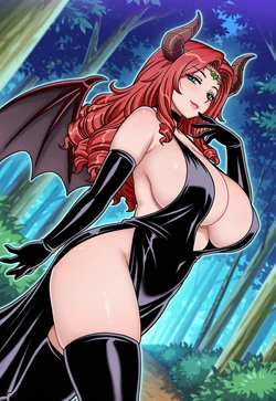 Succubus - Gaden ArtStyle [AI Generated] 作品封面