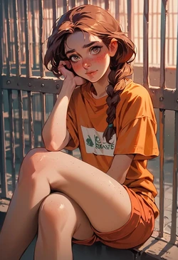 [RedCherry] Prison Sweetness [AI Generated] 作品封面