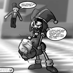 [EvilTQF] Pomni x Zooble 作品封面