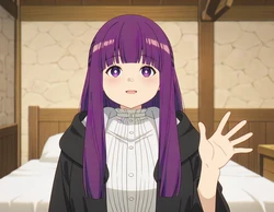[TripleRice] Fern (フェルン) #001 | Frieren at the Funeral [AI Generated] 作品封面