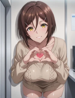 (Oki Senpai) 🍈🍈羽波唯里 Haba Yuiri(Patreon) (AI Generated) 作品封面