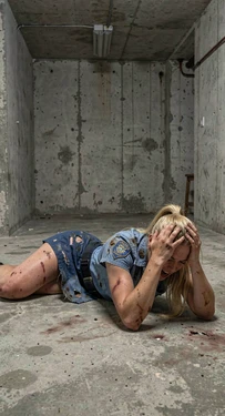 The female police officer's resistance is broken [AI Generated] 作品封面