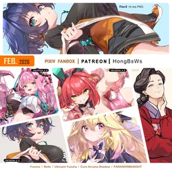 [HongBsWs] February 2026 Illustration Pack 作品封面
