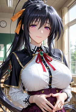 [Zefrost_Art] Akeno x Issei (Highschool DxD) (Patreon) [AI Generated] 作品封面