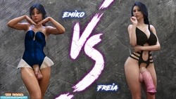 [Squarepeg3D] The F.U.T.A. - Match 09 - Emiko vs Freia[个人机翻]