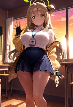 [Nankoai] Nonomi (Blue Archive) [AI Generated] 作品封面
