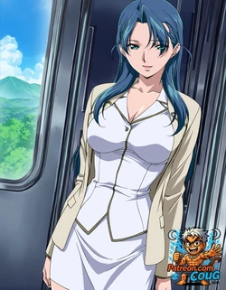 Sayaka hentai | G-Spot Express NSFW parody [AI Generated] 作品封面