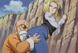 ドラゴンボール 18号 vs 亀仙人 作品封面