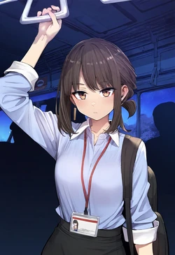 [qr]同期ちゃん 痴漢 [AI Generated] 作品封面