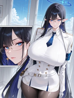 [Patreon] Heaven RB - Rin Nanagami (Blue Archive) [AI Generated] 作品封面
