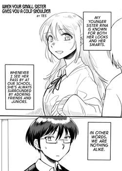 [Hyoui Lover (Tes)] When Your Small Sister Gives You a Cold Shoulder (Hyoui Catalog Vol. 2 ~Onna no Karada o Nottorimakuru Anthology~) [English] [GTF] 作品封面