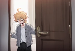 sandrone x aether (AI Generated) 作品封面