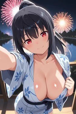 [Vlen] Shizuku Yaegashi - Yukata || Arifureta [4K]🔞 [AI Generated] 作品封面