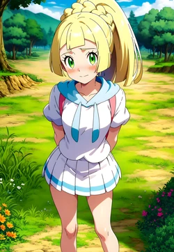 [LoveHUwU] Liko and Lillie [ NTR | 3p | pregnant ] | Pokemon [AI Generated] 作品封面
