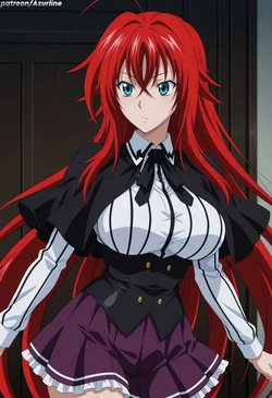 [Azurline] Rias Gremory 1 (High School DxD) #1 - REQUEST (Patreon) [AI Generated] 作品封面
