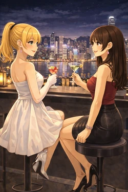 Bella and Emma Bar Date 作品封面