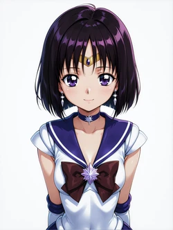 [Ronifar] SailorMoon - SailorSaturn [AI Generated] 作品封面