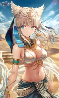 [PIXIV] 白毛红瞳魔法师 [59313030] [AI Generated] [2]
