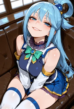 [Patreon] (LustyNymphi) Aqua (AI Generated) 作品封面