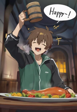 [Pixiv] nobody (857744) - ai)KonoSuba-Happy New Year [AI Generated] 作品封面
