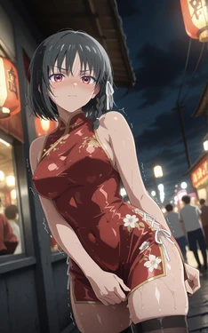 [Amakawa is reflecting.] Welcome to the Backside of the Classroom of the Elite —— Suzune Horikita Edition Day01  500p The Price of Defeat is Paid with Her Womb. [AI Generated] 作品封面