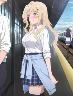 [PafuPafu/H Jam] 白河月愛 Runa Shirakawa [AI Generated] 作品封面
