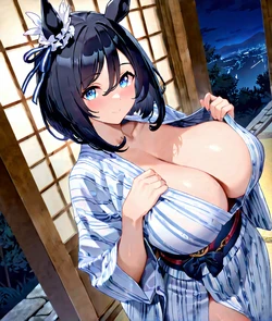 RabiAI - Yukata Kimono Onsen [AI Generated] 作品封面