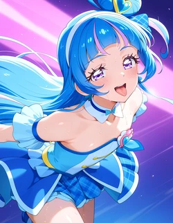 [AI Generated] キュアウインク (キミとアイドルプリキュア♪) 作品封面