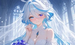 [Reiji] Furina (Genshin Impact) – Our Wedding [AI Generated] 作品封面