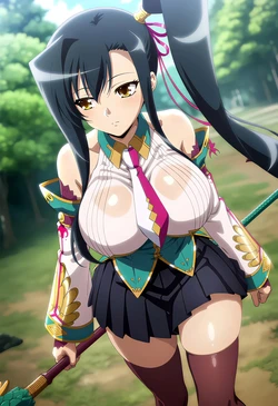[ensky/sakkii] 【Request】anime_koihime musou_kan'u(124pic) [AI Generated] 作品封面
