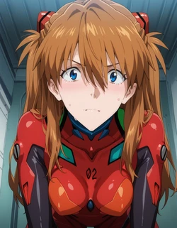 Purpleh31 - Asuka Langley Soryu default outfit 242p (Patreon) (AI Generated) 作品封面