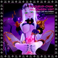[Princess Raphy] Succubus-Chan Halloween visit (Very Late Halloween) [English] [Uncensored] 作品封面