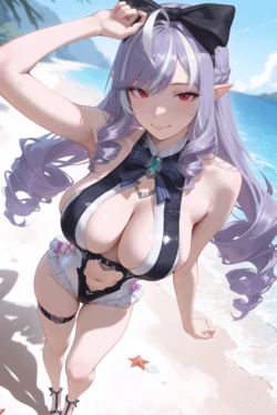 [Zuki] Vivian Iris of the Shore - ZZZ [AI Generated] 作品封面