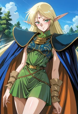 [Moke P@treon] Deedlit (Record of Lodoss War) [AI Generated] 作品封面
