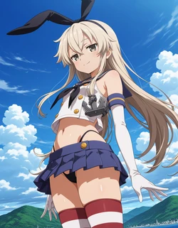 [azusa PATREON] Kantai Collection – Shimakaze 285P [AI Generated] 作品封面