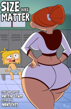 [Ameizing Lewds] Size does matter + Extras (Robotboy)