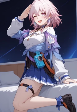 [DavionCoreArt] March 7th (Honkai: Star Rail) (AI Generated) 作品封面