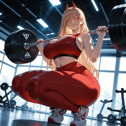 [Miyu] Power: Gym Chaos [AI Generated] 作品封面