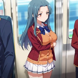 [Pixiv] 九羽辺/Kubabe (113879026) - [Request] Hasebe Haruka Gets Molested [AI Generated] 作品封面