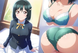 【R-18】+Shioriko+Mifune+-+Birthday+Special (Sen-hwa) [Ai generated] 作品封面