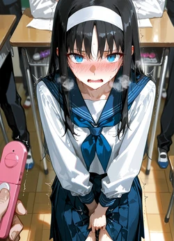 [AI Generated] 遠野秋葉のリモコンバイブレーター 作品封面