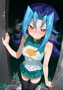 [Custom Firingu X] Kamishiro Rio (Yu-Gi-Oh!) [AI Generated] 作品封面