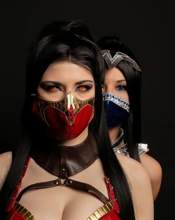 gabriellinacos, Eniis - Mileena, Kitana 作品封面