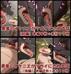 [Higirai] The Black Dragon's Sacrificial Mate (English) 作品封面