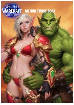 (AI GENERATED) World of Warcraft - Alleria Turns Coat 作品封面
