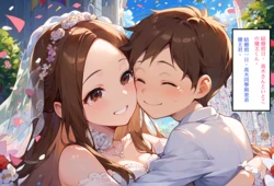 [狗百代] 高木さん、西片さんになる！ ／ 高木同學，將成為西片太太！ [Chinese & Japanese] [AI Generated] 作品封面