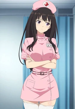 lycoris recoil Inoue Takina nurse 108p [AI Generated] 作品封面