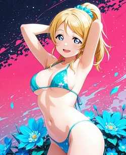 [K39]Eli Ayase (Love Live!) RandomSet 01 [AI Generated] 作品封面