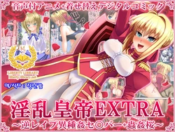 [Onna Kishi no Shiro] Inran Koutei EXTRA ~Gyaku Rape Ishukan Sa○ber + Juukan Sakura~ (Fate/EXTRA) [korean] 作品封面