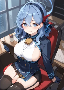 [AgrenSoufer] Futanari Ako (Blue Archive) (Patreon) [AI Generated] 作品封面